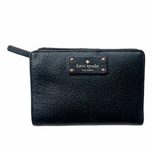 COPY - Kate Spade Large Black Bifold Leather Wallet